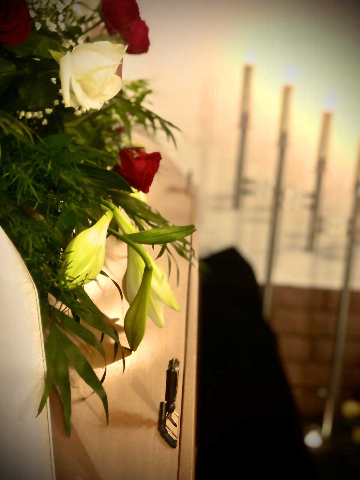 Detailaufnahme Rosen.